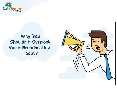 Why Shouldn't Overlook Voice Broadcasting