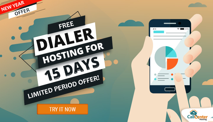 New Year Offer From CallCenterHosting: 15 Day Free Hosted Dialer