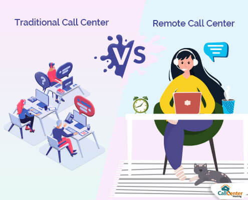 How Traditional Call Center is Different From Remote Call Center