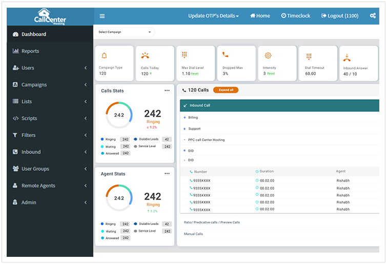 Real-Time Dashboard